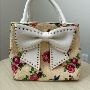 Betsey Johnson Floral Tote